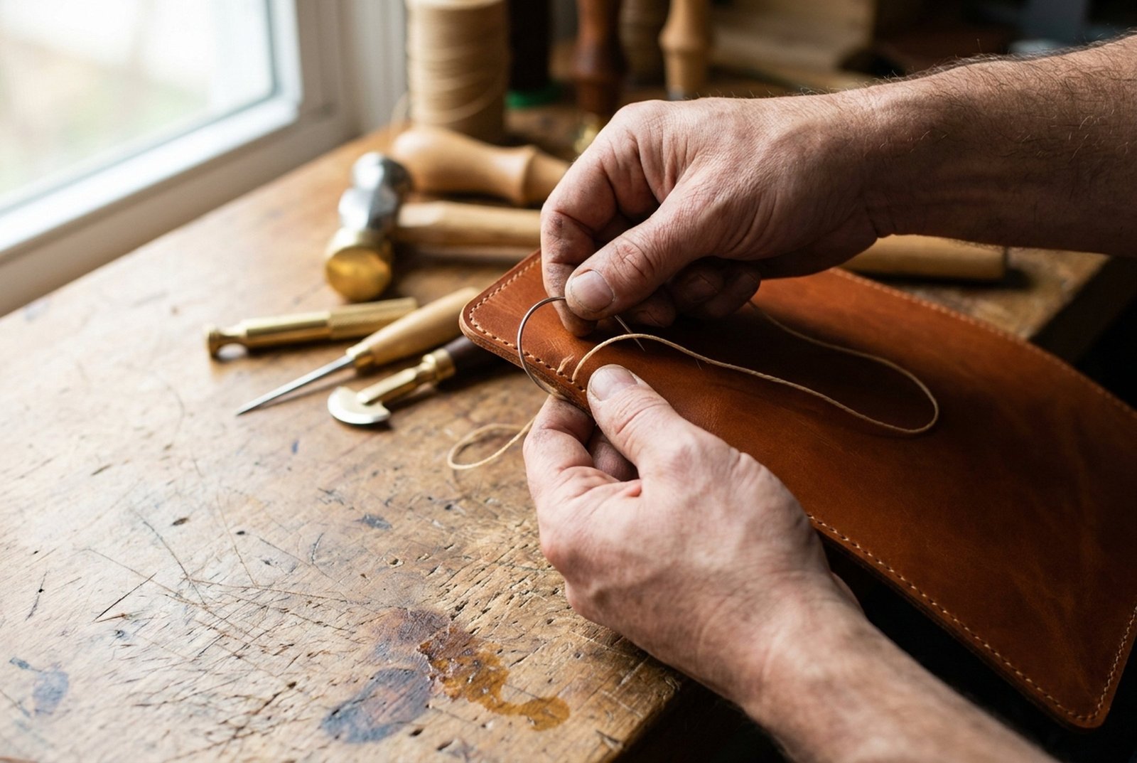 Leather workshop
