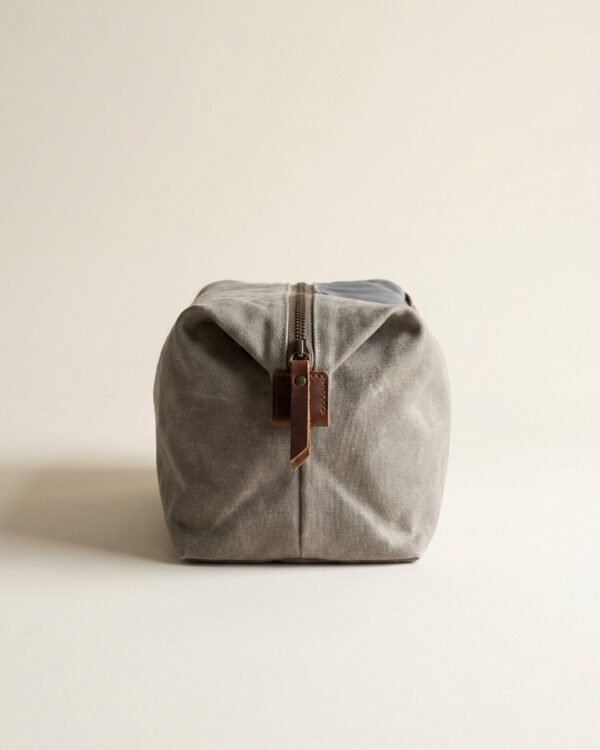 Basin Canvas Dopp Kit — Stone