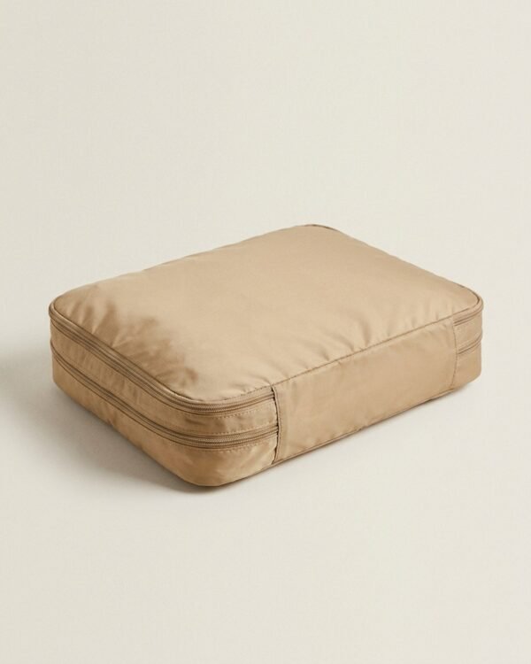 Layover Compression Cube Large — Sand