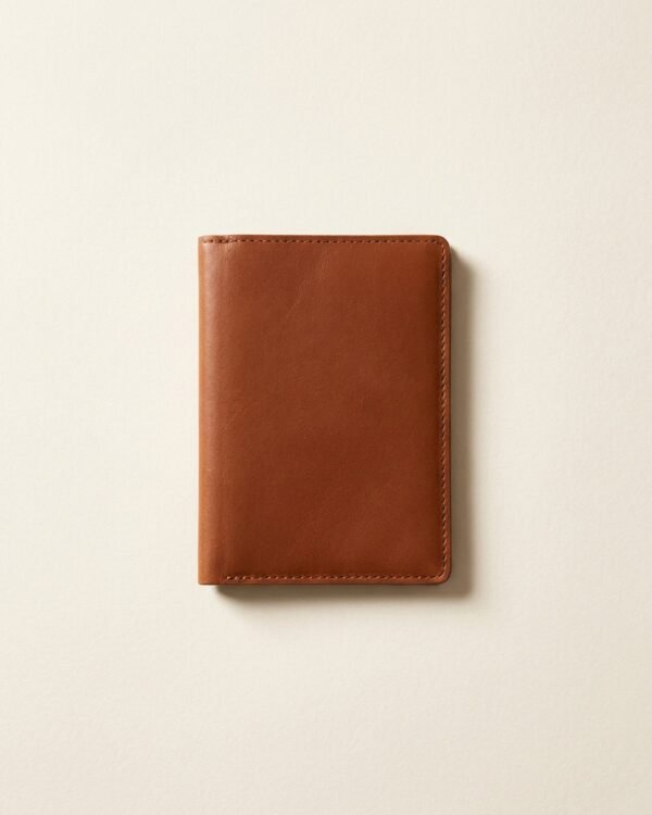 Passage Boarding Pass Sleeve — Cognac