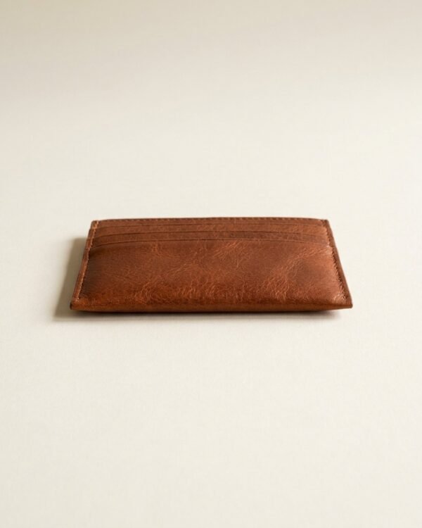 Passage Card Holder — Cognac