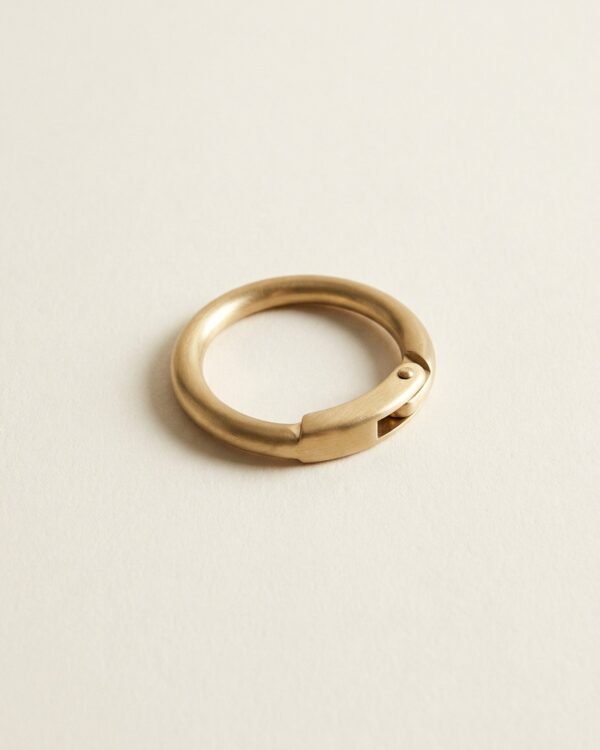 Platform Brass Key Ring
