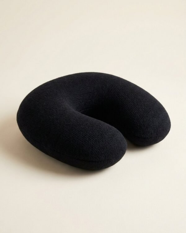 Platform Merino Travel Pillow — Ink