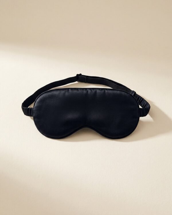 Platform Silk Eye Mask — Ink