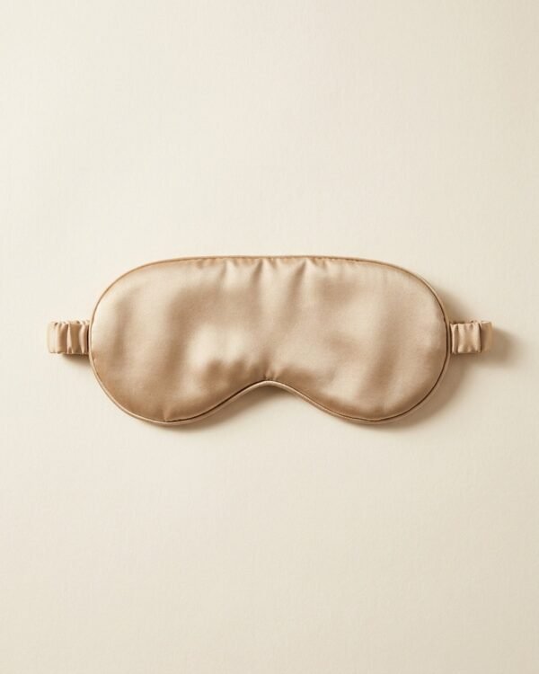 Platform Silk Eye Mask — Sand