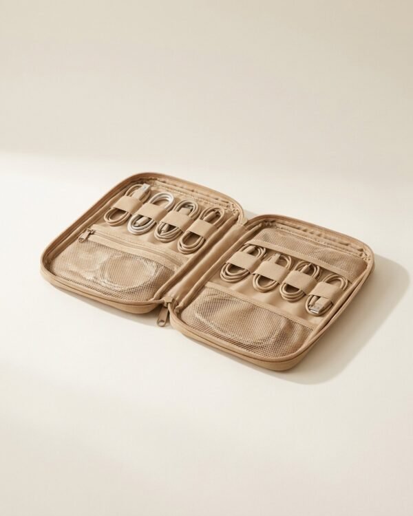 Terminal Cable Organiser — Sand